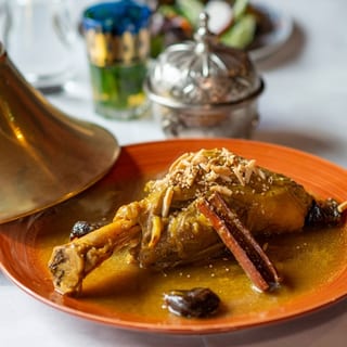 Lamb shank tagine