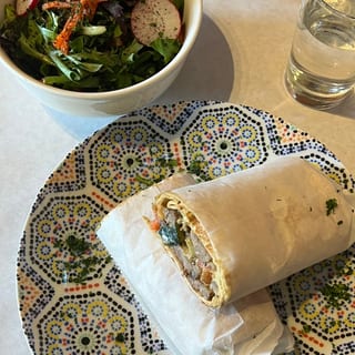 Kefta kabob wrap